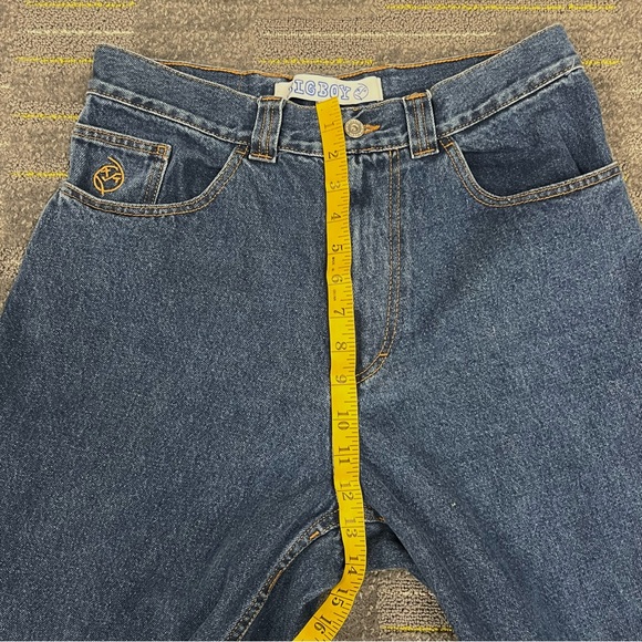 Polar Skate Co. Big Boy Jeans Size Small 32x28 Baggy Blue Skater Y2K Grunge - Picture 12 of 15